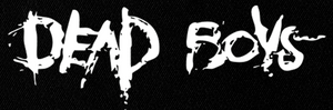 Dead Boys Logo 6x2.5" Printed Patch