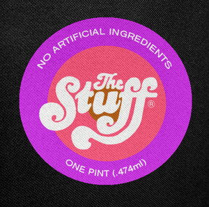 The Stuff - Logo 11" x 11" Sublimated Backpatch