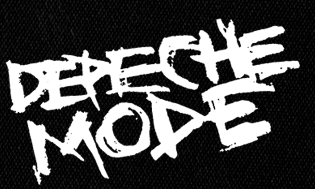 Depeche Mode Logo 7x5 Printed Patch