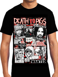 Serial killers - Death to Pigs T-Shirt
