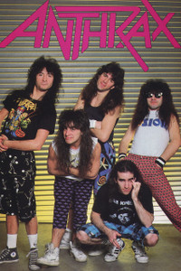 Anthrax Band 12x18" Poster