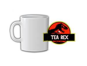 Jurassic Park Tea Rex Coffee Mug