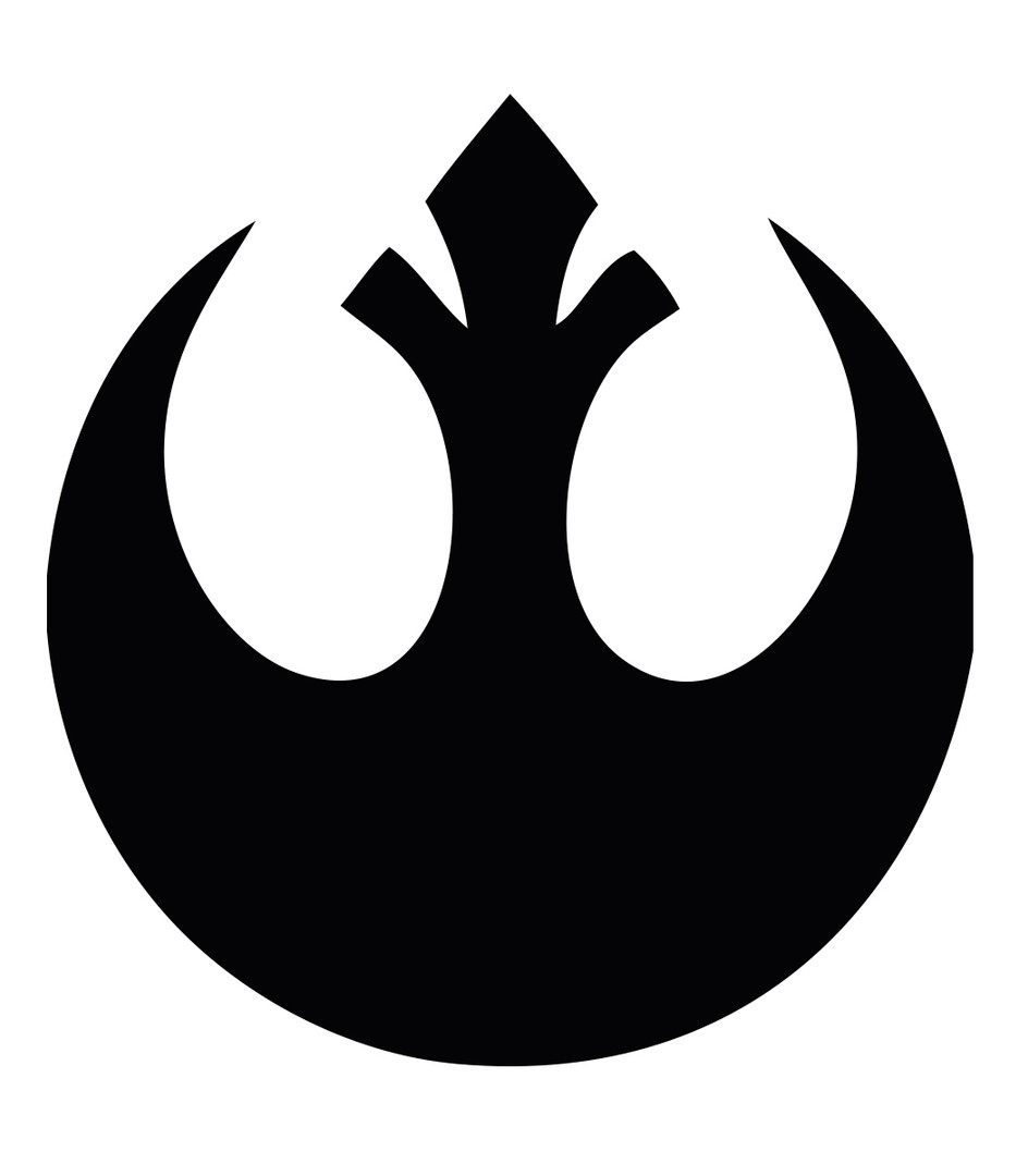 Star Wars - Rebel Logo 3.25x4.75