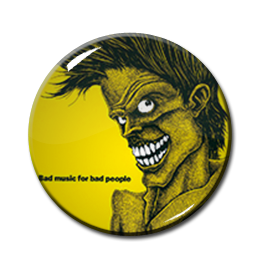 The Cramps - Bad Music for Bad People 2.25" Pin