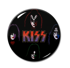 KISS - Logo 2.25" Pin