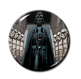 Star Wars - Darth Vader and Storm Troopers 2.25" Pin