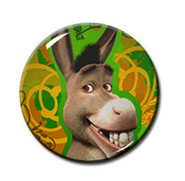 Shrek - Donkey 2.25" Pin