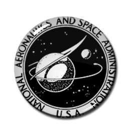 NASA Old Logo 2.25" Pin