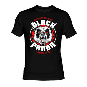 Black Panda - D-Beat Rock'n'Roll T-Shirt **LAST IN STOCK - HURRY!!**