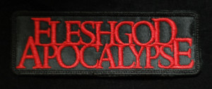 Fleshgod Apocalypse - Red 4.5x1.5" Embroidered Patch