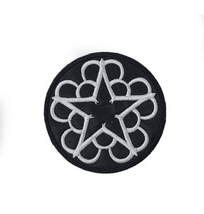 Black Veil Brides - Round Star 3x3" Logo Embroidered Patch