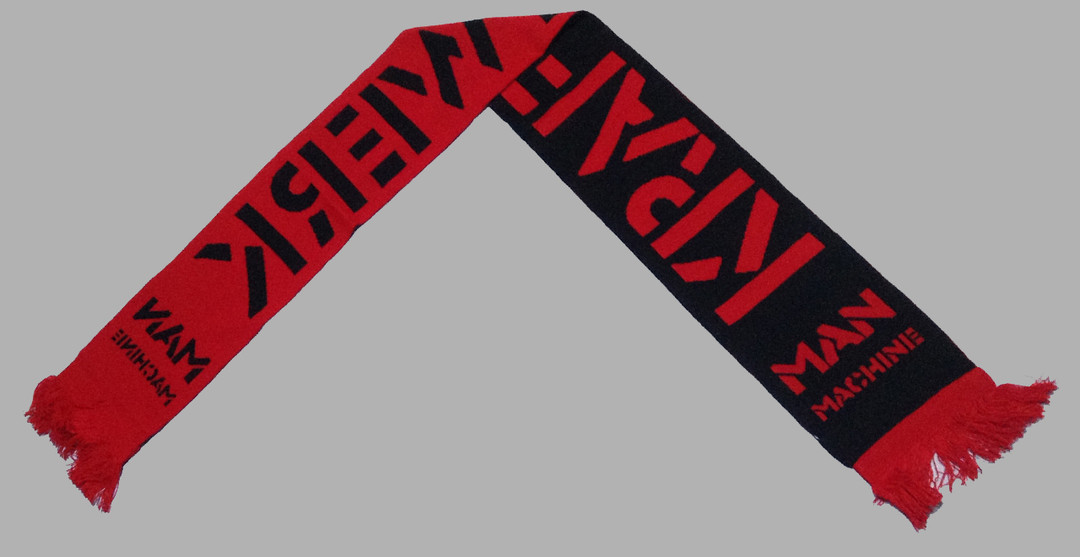 Kraftwerk Man Machine Knitted Scarf