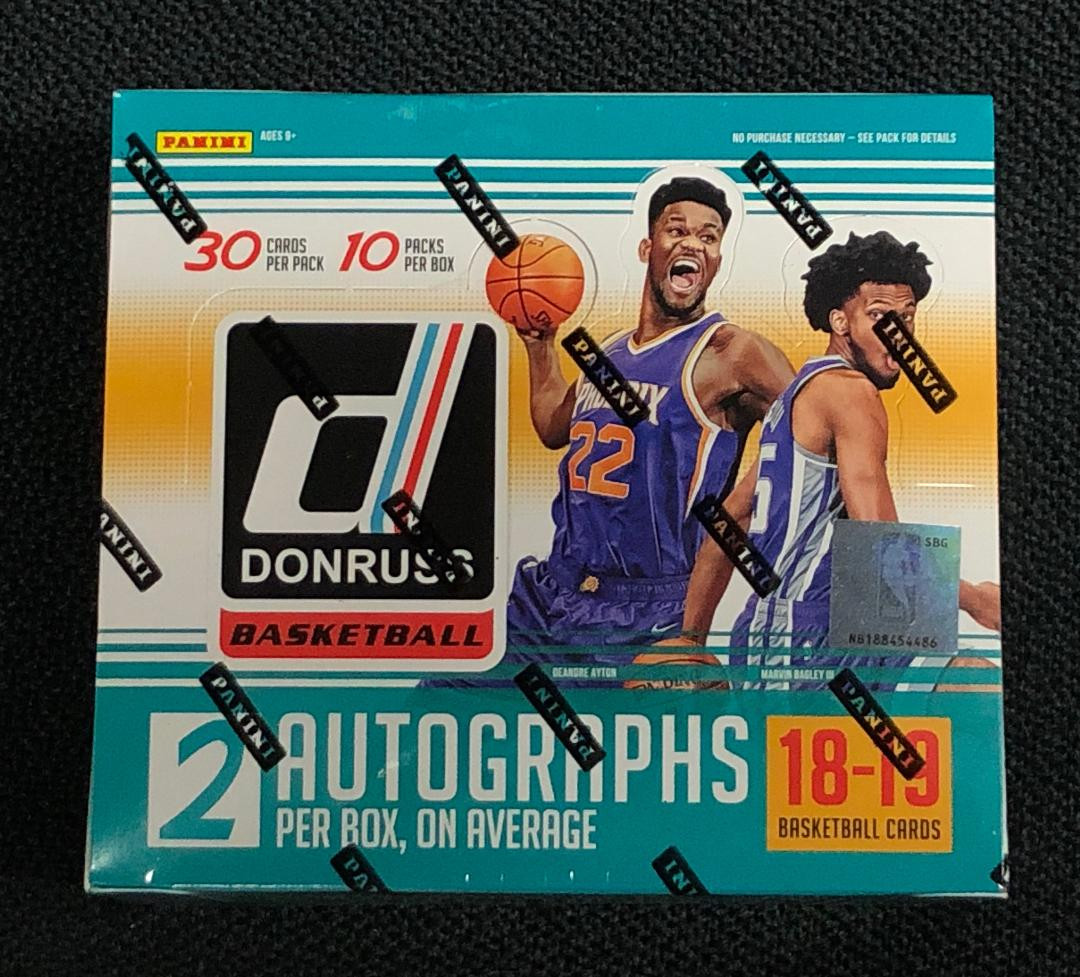 2018/19 Panini Donruss Basketball Hobby Box Dan's Sports Cards & Games