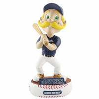 Milwaukee Brewers Bernie Brewer Mascot Baller Bobblehead