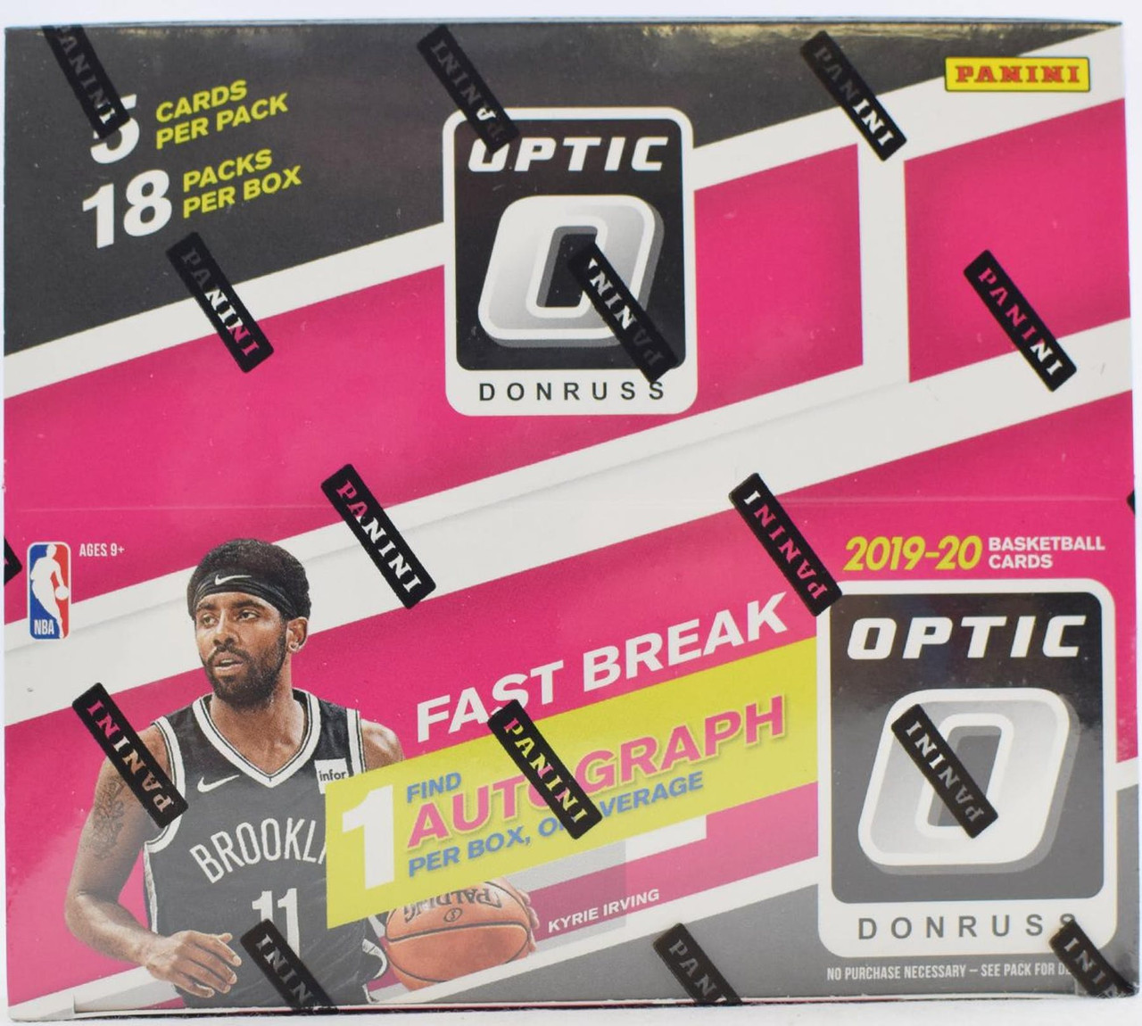 2019 20 Panini Donruss Optic Basketball Fast Break Box Dan S