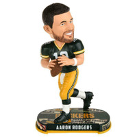 Green Bay Packers Aaron Rodgers Headline Edition Bobblehead