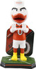 Miami Hurricanes Sebastian the Ibis Mascot Name and Number Bobblehead