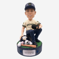 Christian Yelich Milwaukee Brewers Dogs Bobblehead