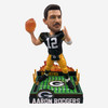 Aaron Rodgers Green Bay Packers On Fire Bobblehead