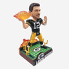 Aaron Rodgers Green Bay Packers On Fire Bobblehead