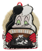 Loungefly Disney 101 Dalmatians Cruella De Villains Scene Mini Backpack