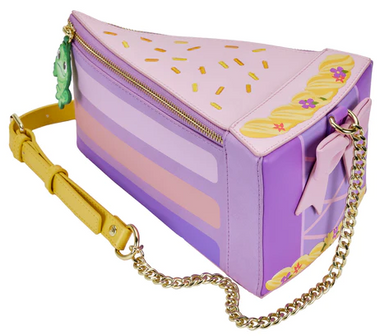 Loungefly Disney Tangled Rapunzel Cake Cosplay Crossbody Bag/Purse