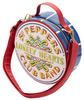 Loungefly The Beatles Sgt. Pepper's Lonely Hearts Club Band Drum Crossbody Bag/Purse