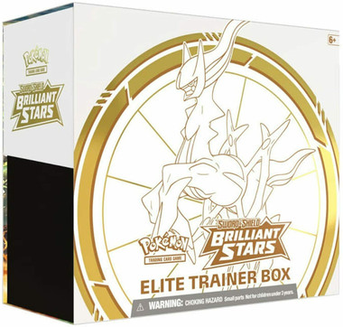 Pokemon Sword & Shield Brilliant Stars Elite Trainer Box