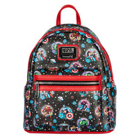 Loungefly Marvel Avengers Floral Tattoo Mini Backpack