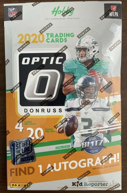 2020 Panini Donruss Optic Football 1st Off The Line Hobby Box
