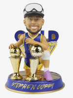Stephen Steph Curry Golden State Warriors Gold Blooded Bobblehead /322