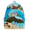 Loungefly Pokemon Squirtle Evolution Triple Pocket Backpack