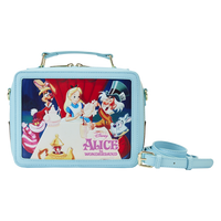 Loungefly Disney Alice in Wonderland Classic Movie Lunchbox Crossbody Bag/Purse