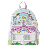Loungefly My Little Pony 40th Anniversary Stable Mini Backpack