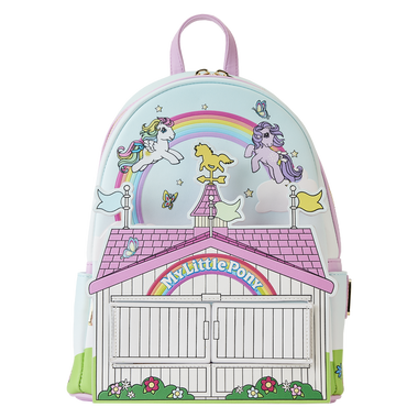 Loungefly My Little Pony 40th Anniversary Stable Mini Backpack