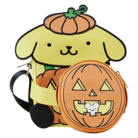 Loungefly Sanrio Pompompurin Halloween Crossbuddies Crossbody Bag/Purse