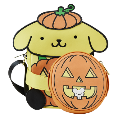 Loungefly Sanrio Pompompurin Halloween Crossbuddies Crossbody Bag/Purse