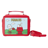 Loungefly Peanuts Charlie Brown Vintage Lunchbox Crossbody Bag/Purse