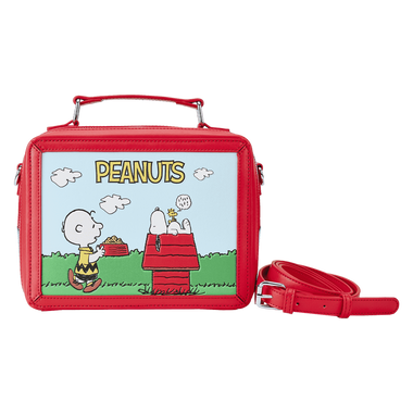 Loungefly Peanuts Charlie Brown Vintage Lunchbox Crossbody Bag/Purse