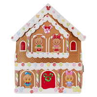 Loungefly Mickey & Friends Gingerbread House Mini Backpack