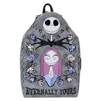 Loungefly Nightmare Before Christmas Jack & Sally Eternally Yours Tombstone Mini Backpack