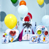 Loungefly Disney Winnie the Pooh & Friends Floating Balloons Mini Backpack