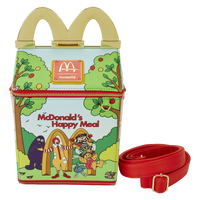Loungefly McDonald's Vintage Happy Meal Figural Crossbody Bag/Purse