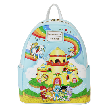 Loungefly Rainbow Brite Color Castle Mini Backpack