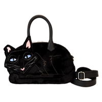 Loungefly Coraline 15th Anniversary Cat Plush Crossbody Bag Purse