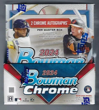 2024 Bowman Chrome Baseball Hobby Box