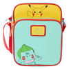 Loungefly Pokémon Color Block Starters Crossbody Bag Purse