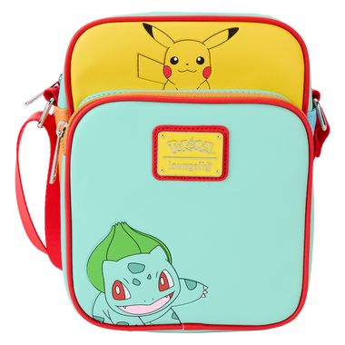 Loungefly Pokémon Color Block Starters Crossbody Bag Purse