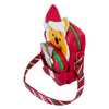 Loungefly Winnie The Pooh Santa Winnie & Piglet Crossbuddies Cosplay Crossbody Bag With Coin Bag Purse