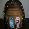 Loungefly Disney Haunted Mansion Stretching Room Portraits Mini Backpack